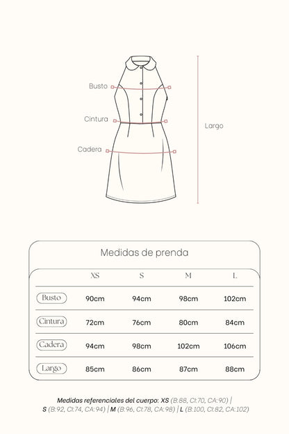 Vestido Julieta Malva