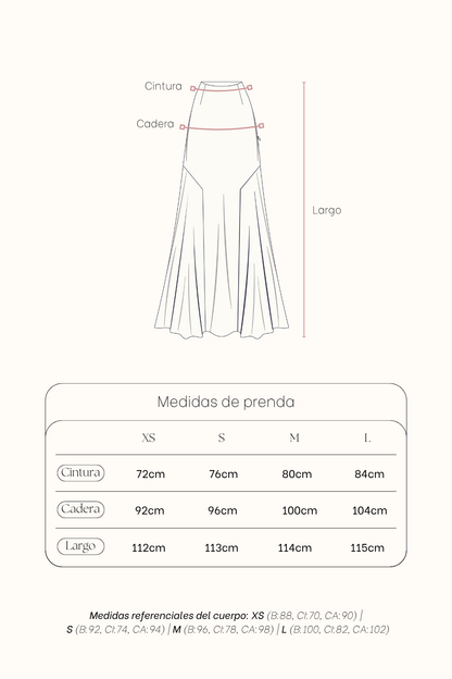 Falda Tempo Print_crema