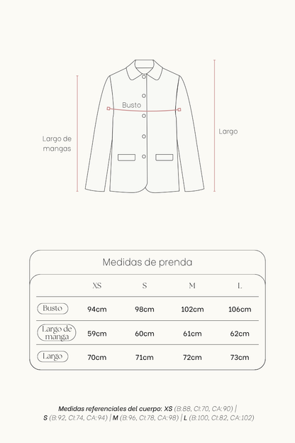 Blazer Calma Cuadros_Azul