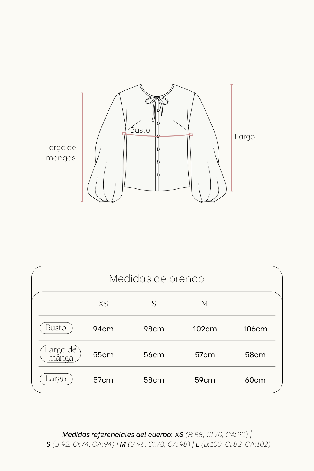 Blusa Promise Crema