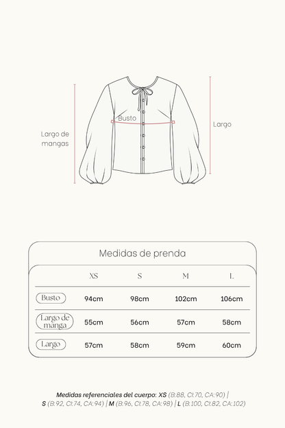 Blusa Promise Crema