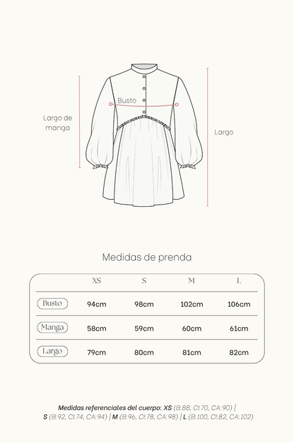 Vestido Gracia Cafe