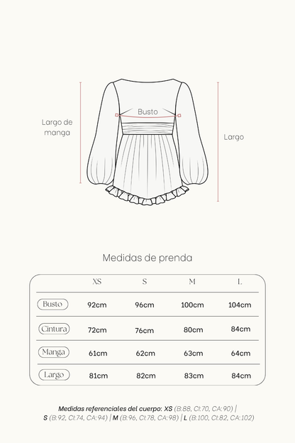Vestido Gardenia Nude