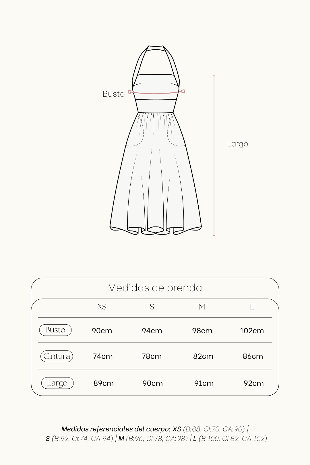 Vestido Zoe Perla - PRE VENTA