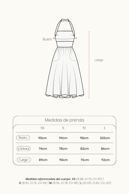 Vestido Zoe Perla - PRE VENTA