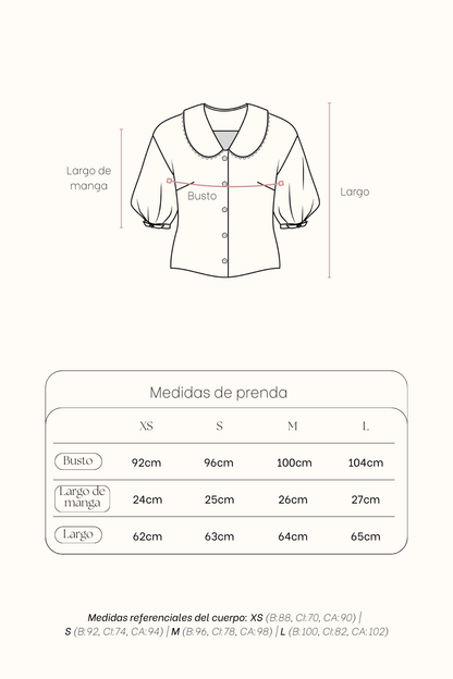 Blusa Daysi Vichy_Amarillo